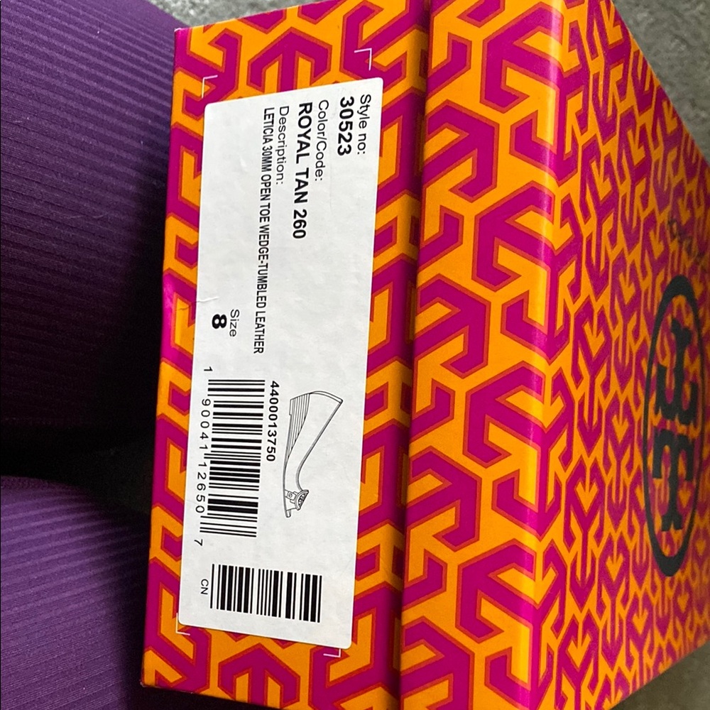 Tory Burch Wedges - Pink and Orange